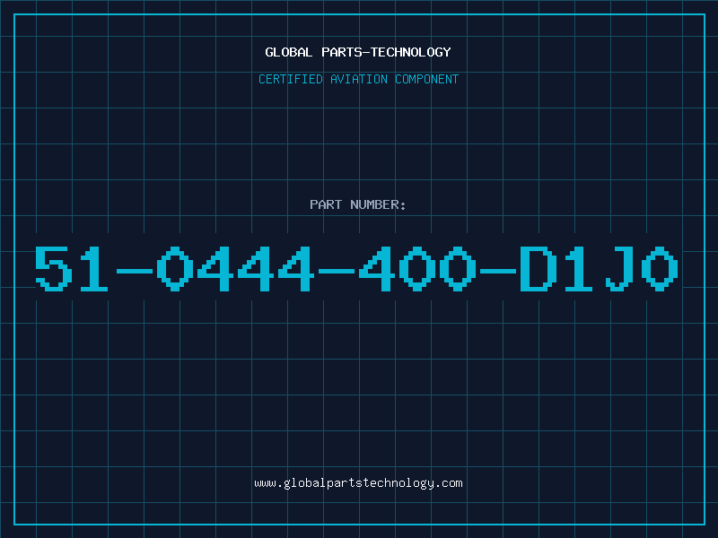Aviation Part 51-0444-400-D1J0