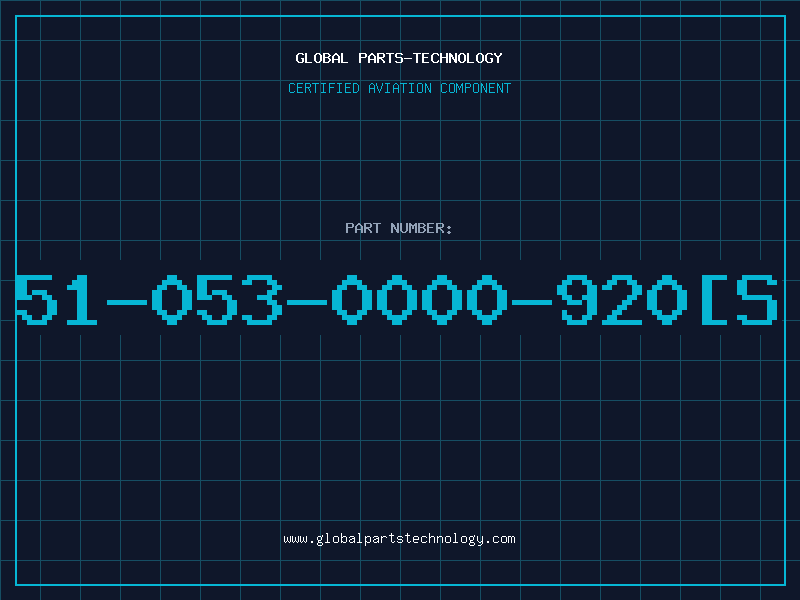Aviation Part 51-053-0000-920[S