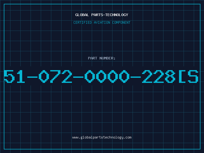 Aviation Part 51-072-0000-228[S