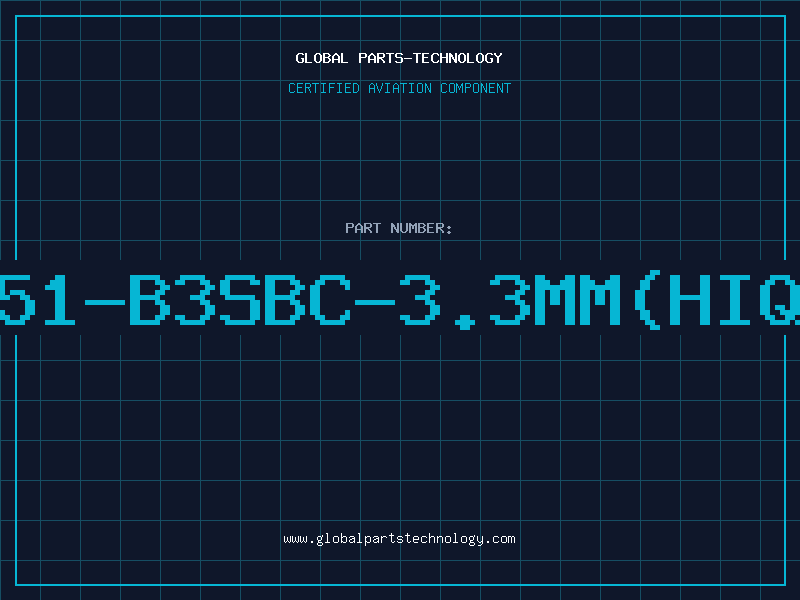 Aviation Part 51-B3SBC-3.3MM(HIQ