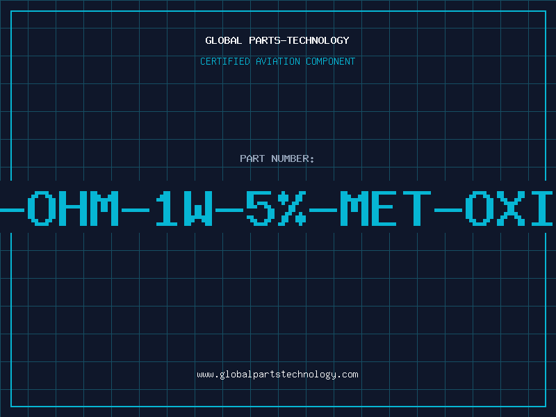 Aviation Part 51-OHM-1W-5%-MET-OXIDE