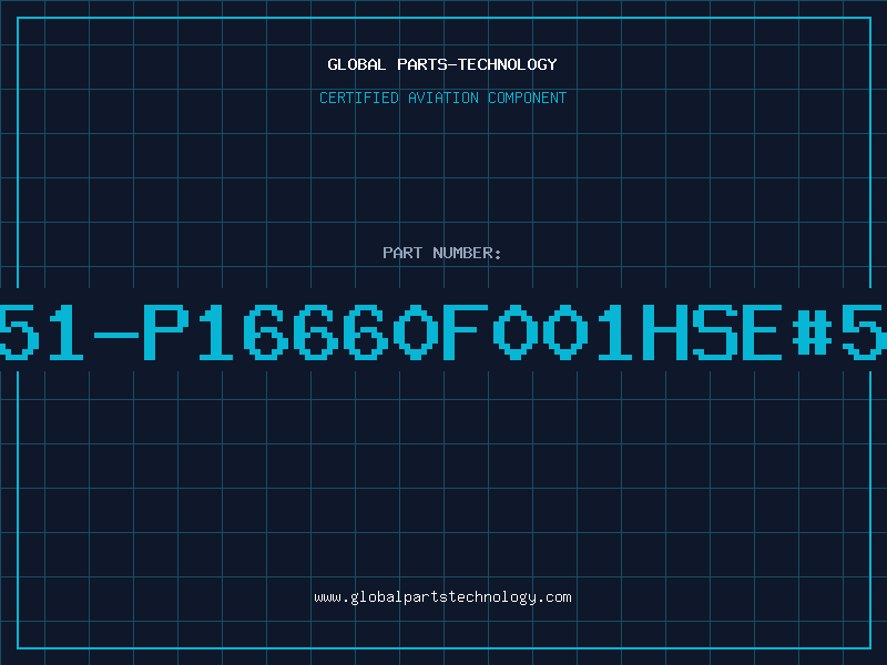 Aviation Part 51-P16660F001HSE#5