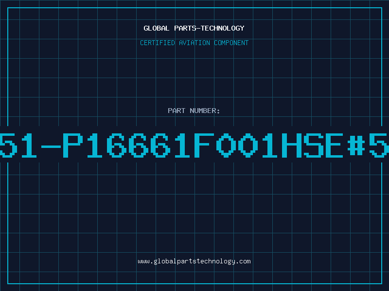 Aviation Part 51-P16661F001HSE#5