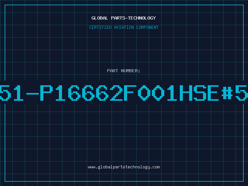 Aviation Part 51-P16662F001HSE#5