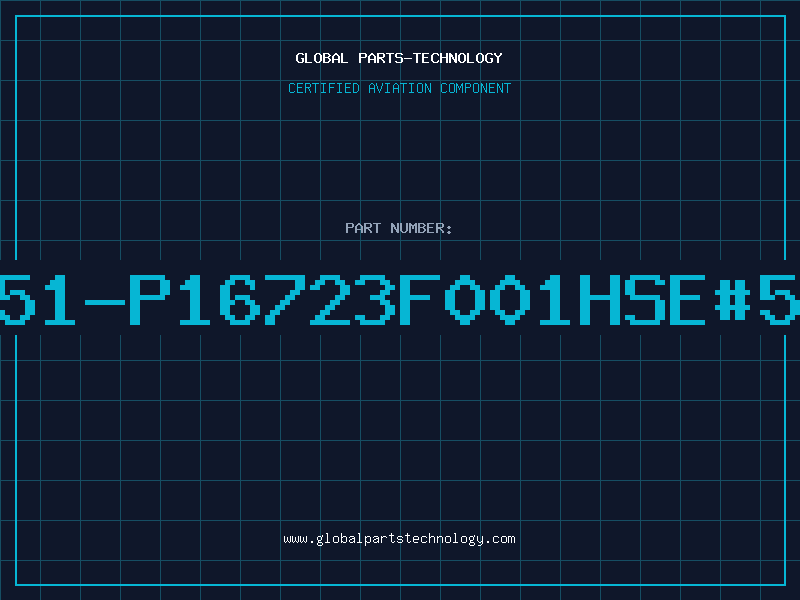 Aviation Part 51-P16723F001HSE#5