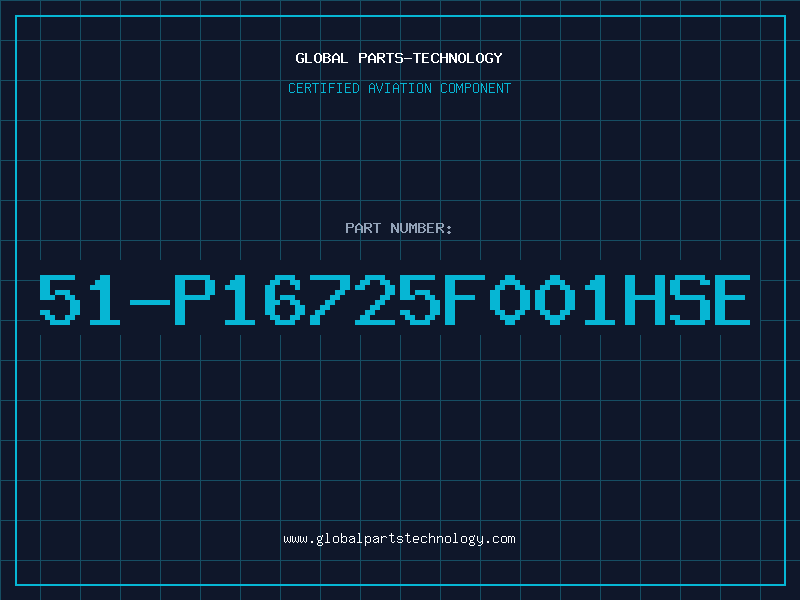 Aviation Part 51-P16725F001HSE