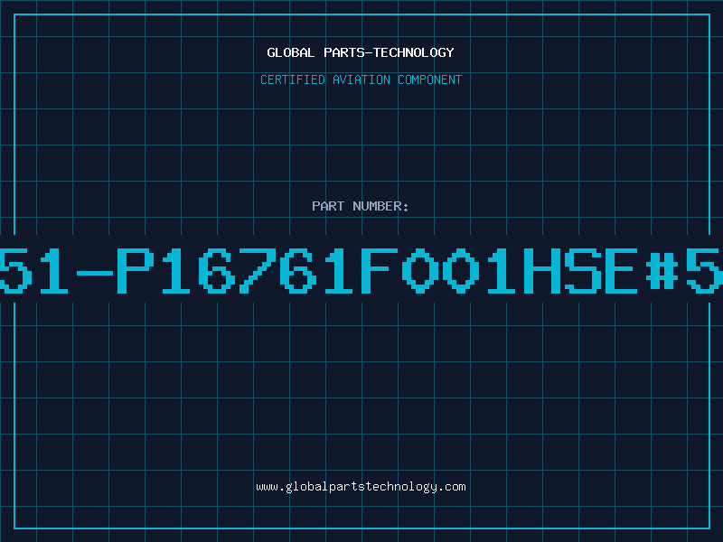 Aviation Part 51-P16761F001HSE#5
