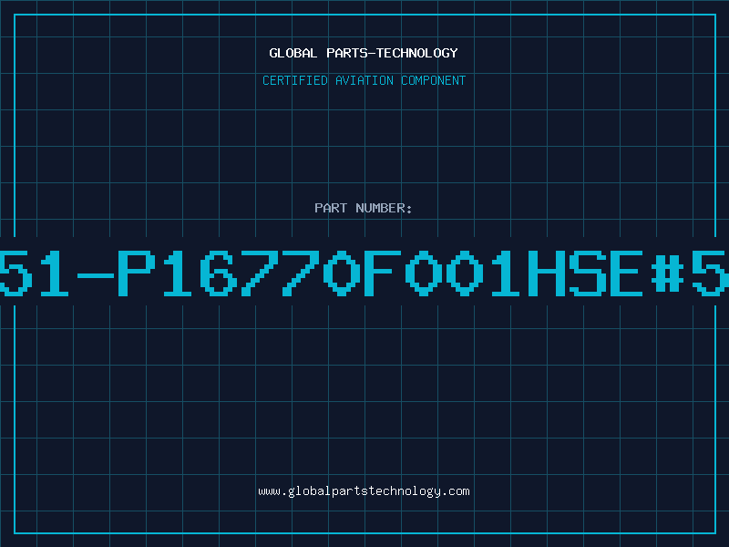 Aviation Part 51-P16770F001HSE#5