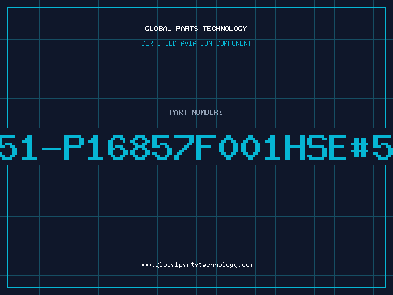 Aviation Part 51-P16857F001HSE#5