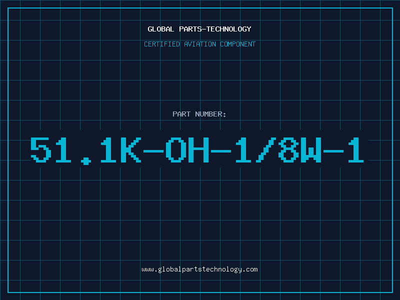 Aviation Part 51.1K-OH-1/8W-1