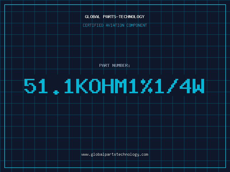Aviation Part 51.1KOHM1%1/4W