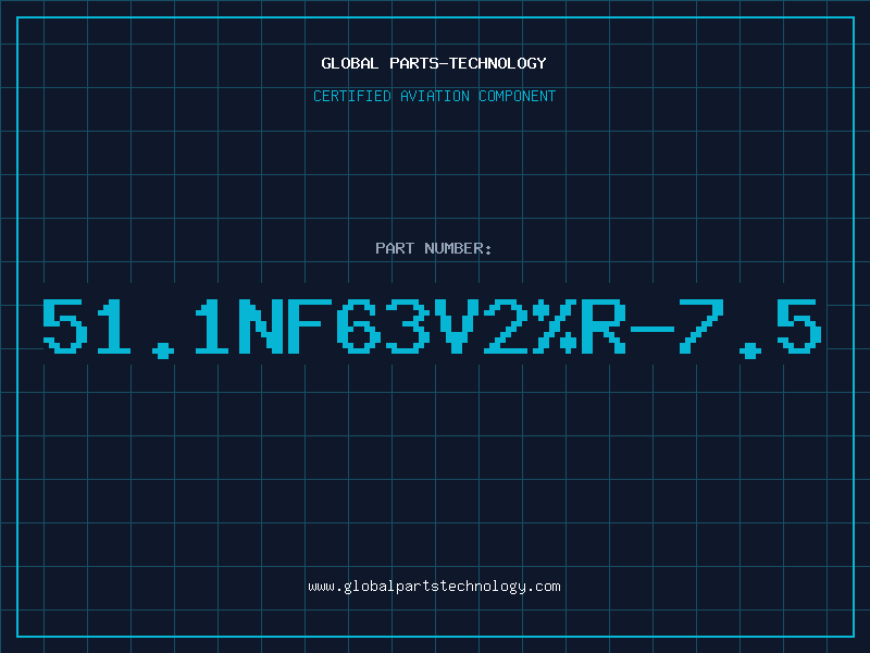 Aviation Part 51.1NF63V2%R-7.5