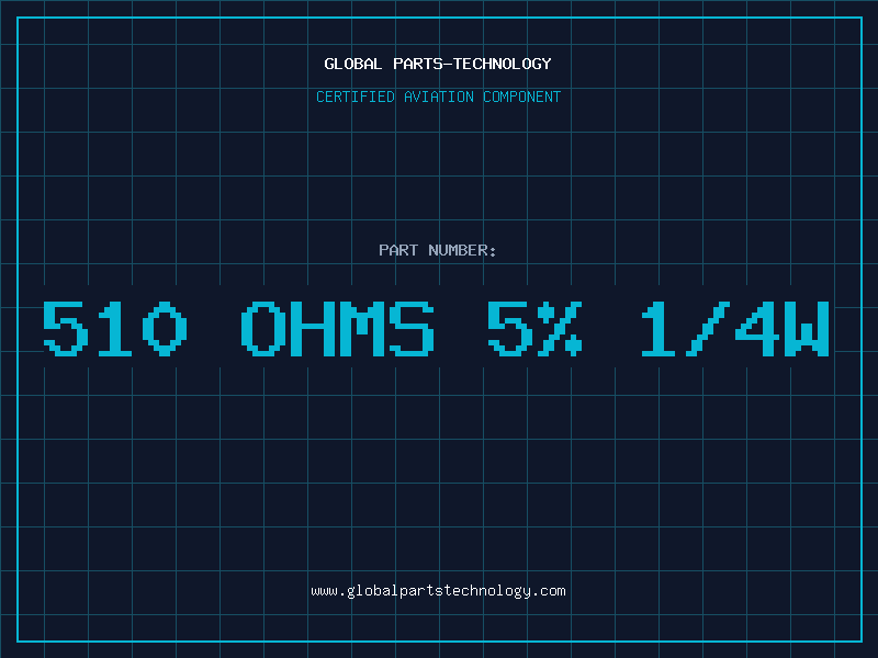 Aviation Part 510 OHMS 5% 1/4W