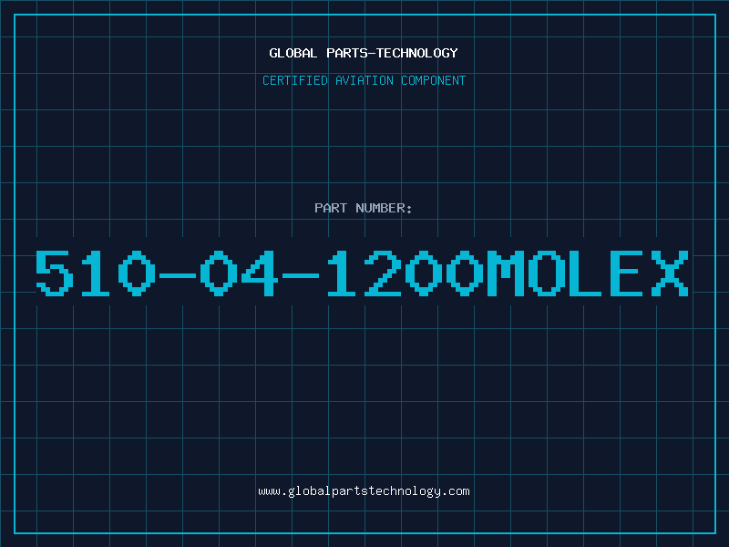 Aviation Part 510-04-1200Molex