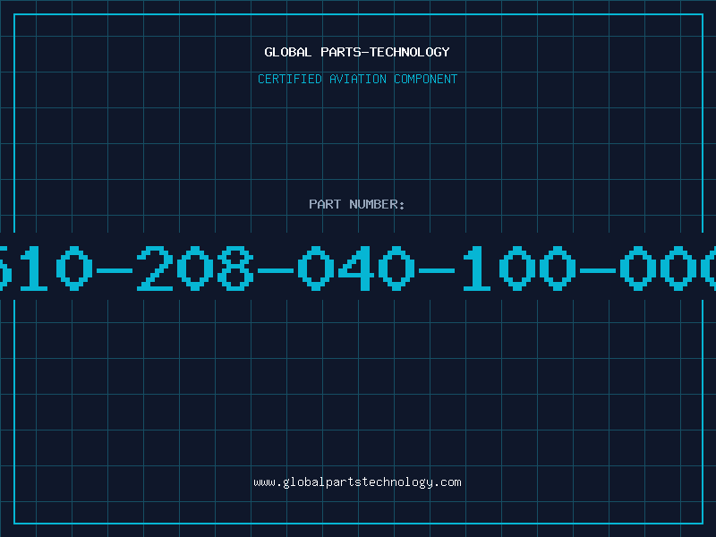 Aviation Part 510-208-040-100-000