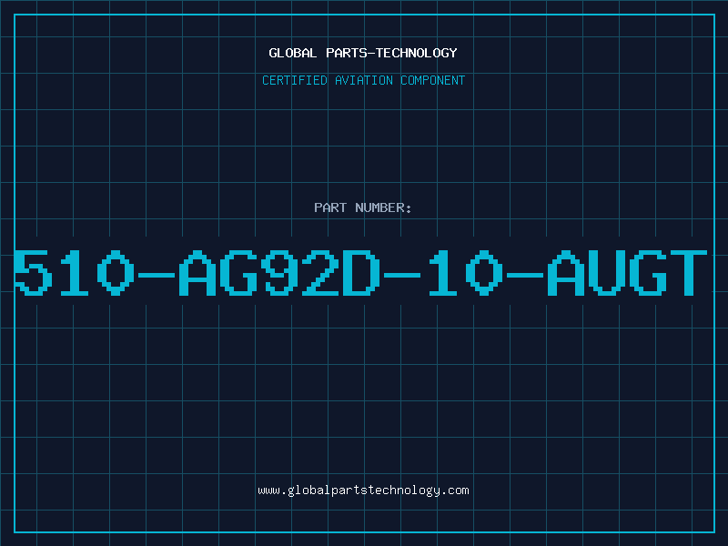 Aviation Part 510-AG92D-10-AUGT