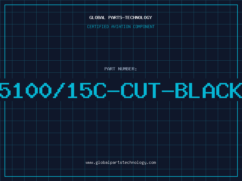 Aviation Part 5100/15C-CUT-BLACK