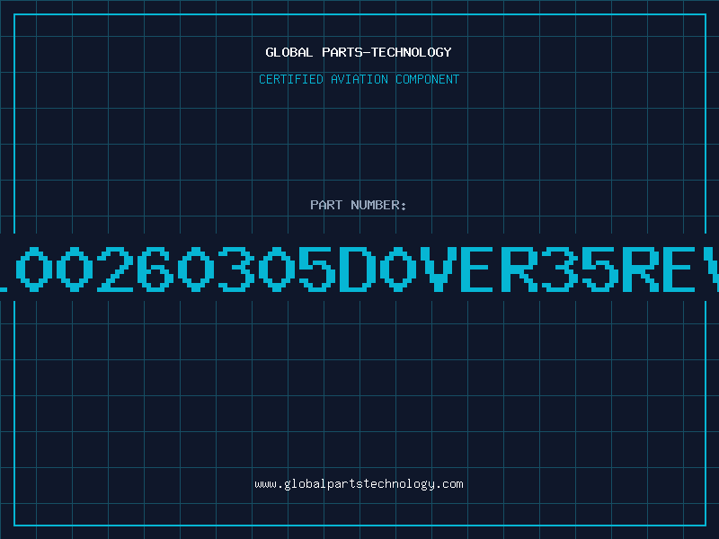 Aviation Part 5100260305D0VER35REVB