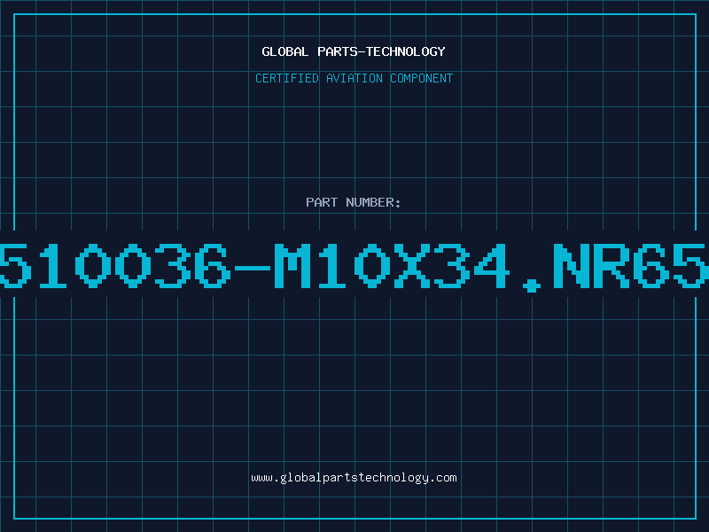 Aviation Part 510036-M10X34.NR65
