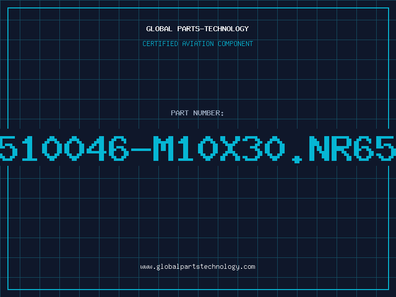Aviation Part 510046-M10X30.NR65