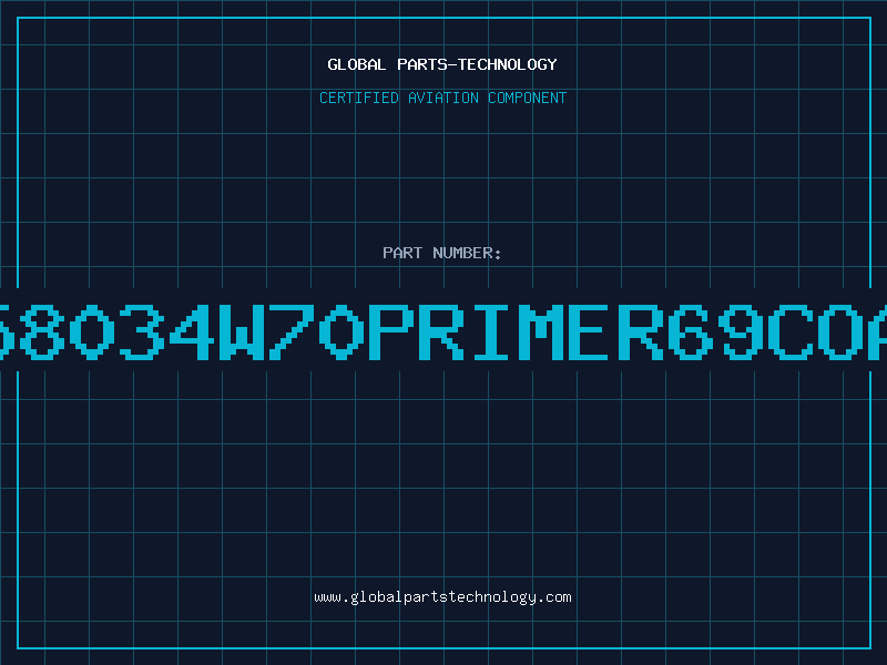 Aviation Part 510158034W70PRIMER69COATING