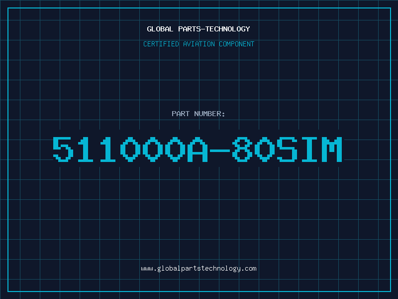 Aviation Part 511000A-80SIM