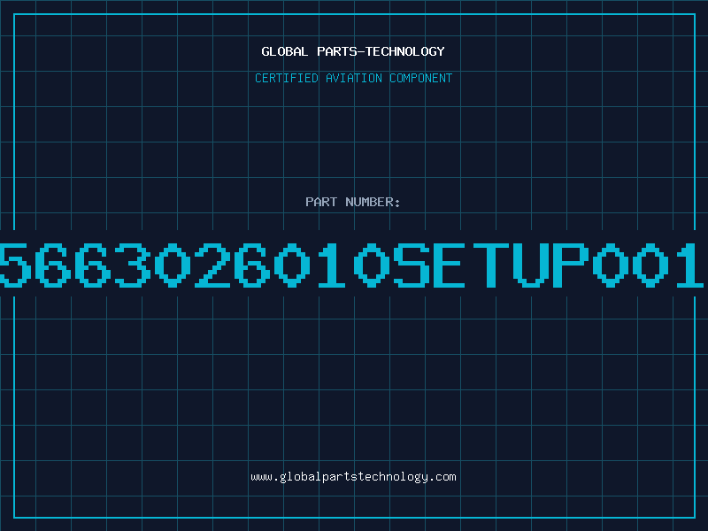 Aviation Part 511055663026010SETUP00117000
