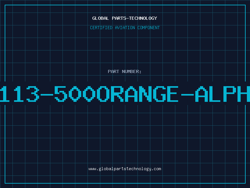Aviation Part 5113-500ORANGE-ALPHA