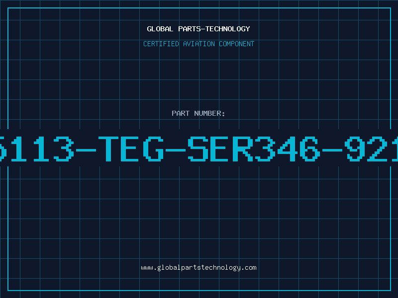 Aviation Part 5113-TEG-SER346-921