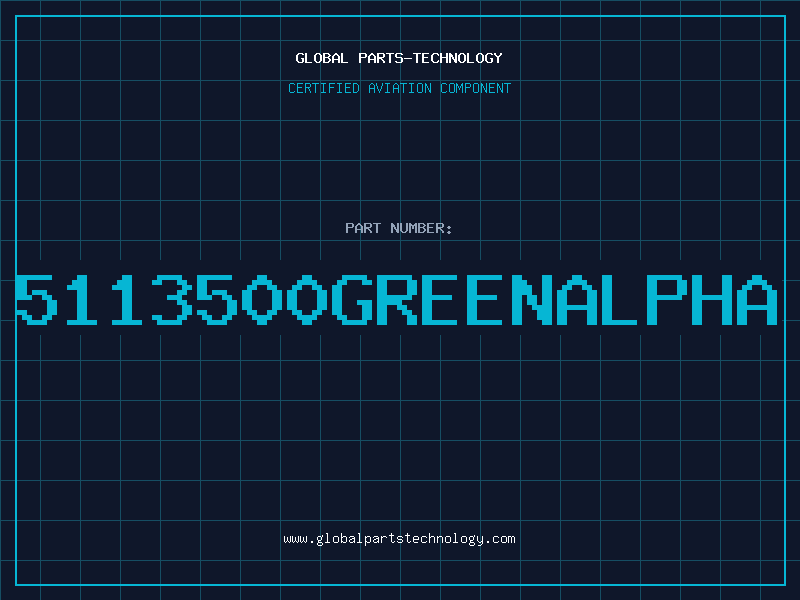 Aviation Part 5113500GREENALPHA