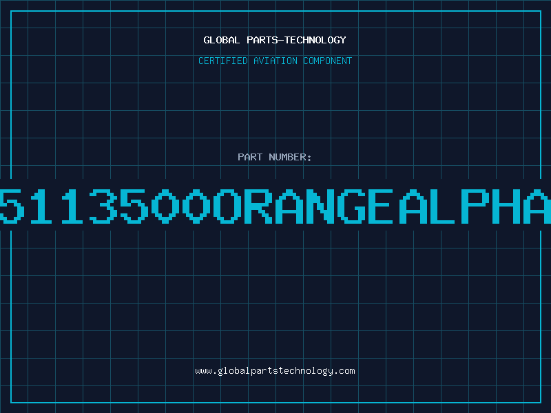 Aviation Part 5113500ORANGEALPHA