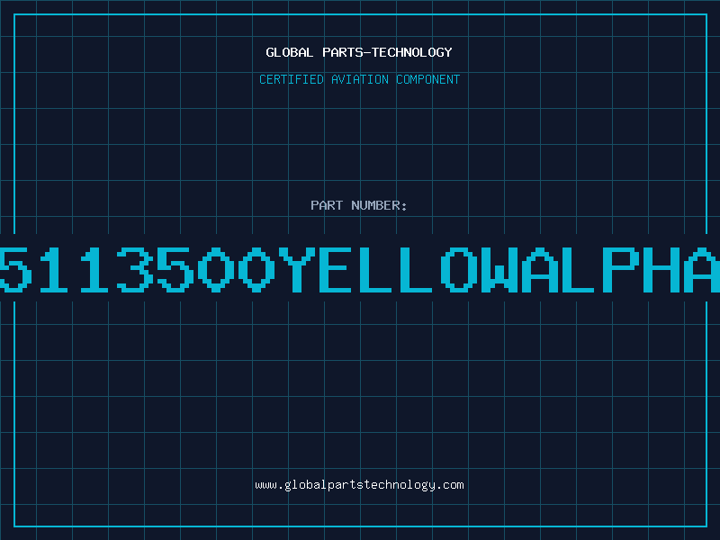 Aviation Part 5113500YELLOWALPHA