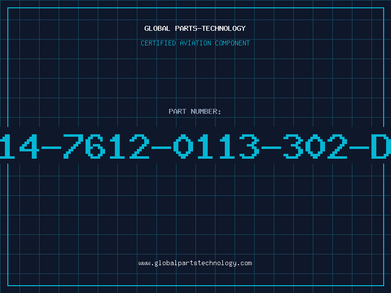 Aviation Part 514-7612-0113-302-DL