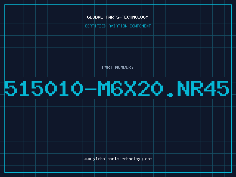 Aviation Part 515010-M6X20.NR45