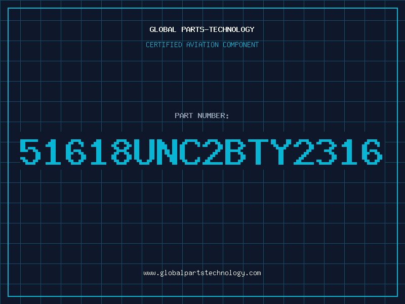Aviation Part 51618UNC2BTY2316