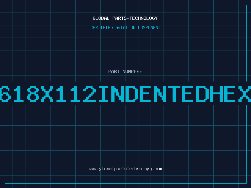 Aviation Part 51618X112INDENTEDHEXHD