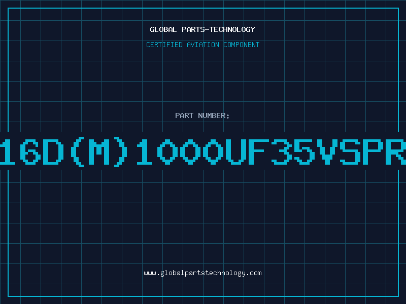 Aviation Part 516DM1000UF35VSPRG