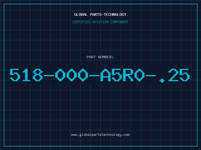 Aviation Part 518-000-A5R0-.25