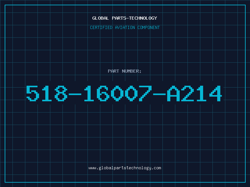 Aviation Part 518-16007-A214