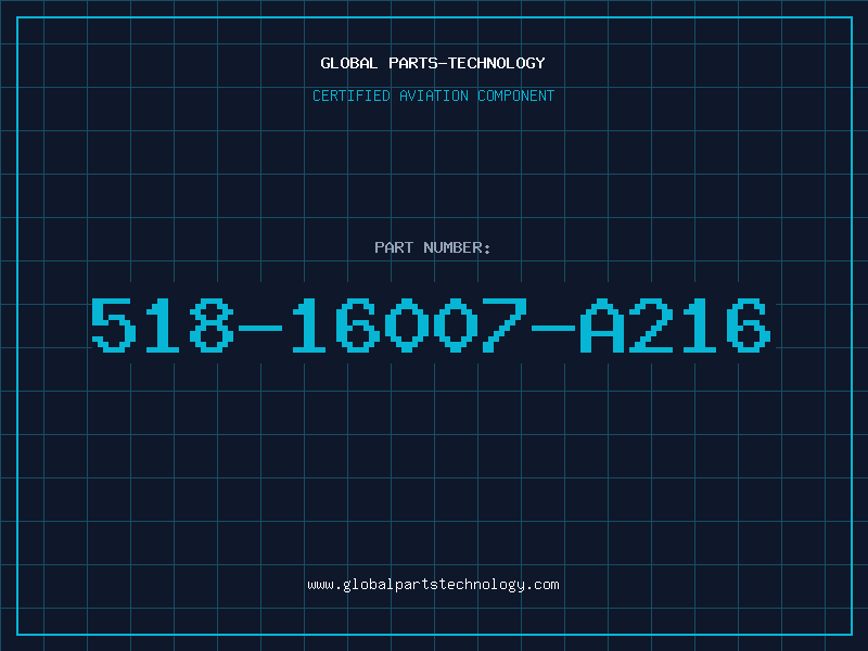 Aviation Part 518-16007-A216