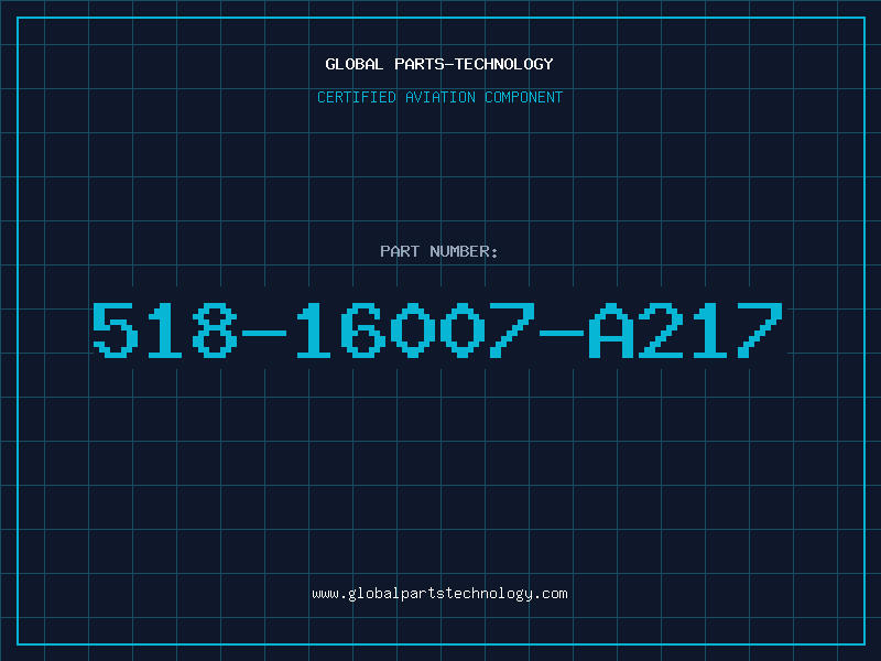 Aviation Part 518-16007-A217