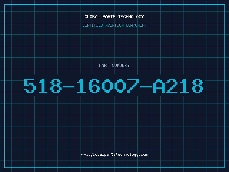 Aviation Part 518-16007-A218