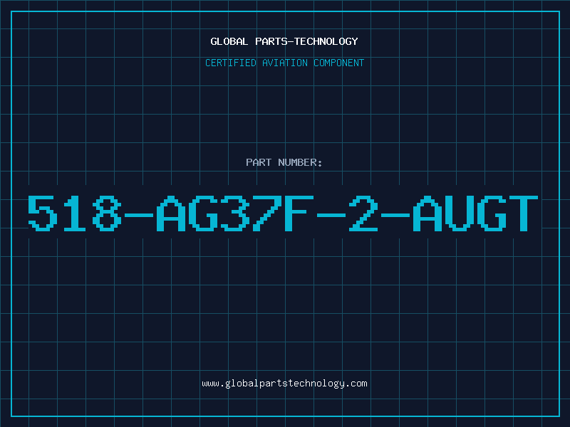 Aviation Part 518-AG37F-2-AUGT