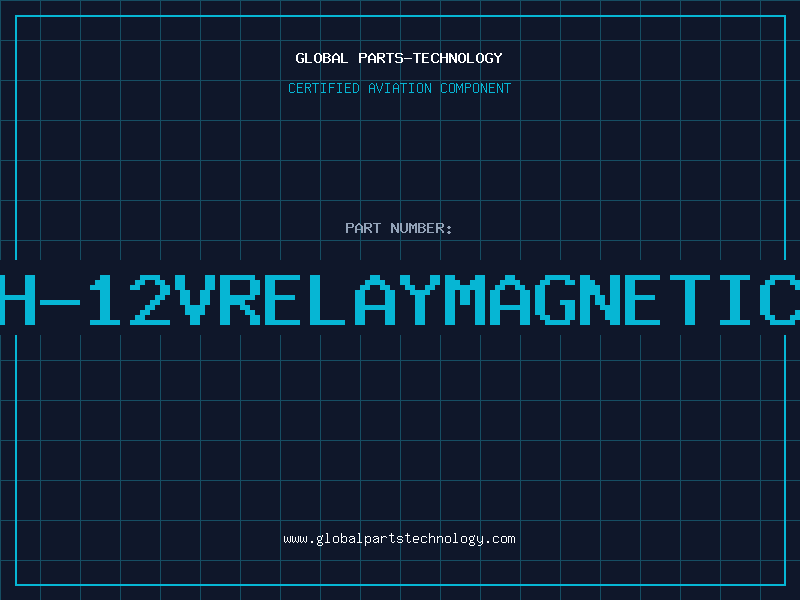 Aviation Part 518-APH-12VRelayMagneticSwitch