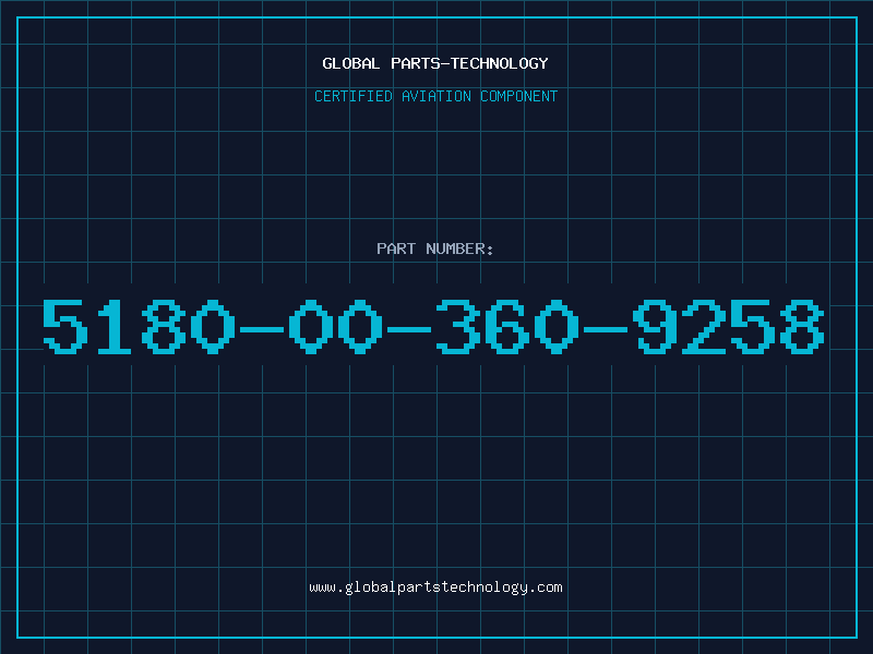 Aviation Part 5180-00-360-9258