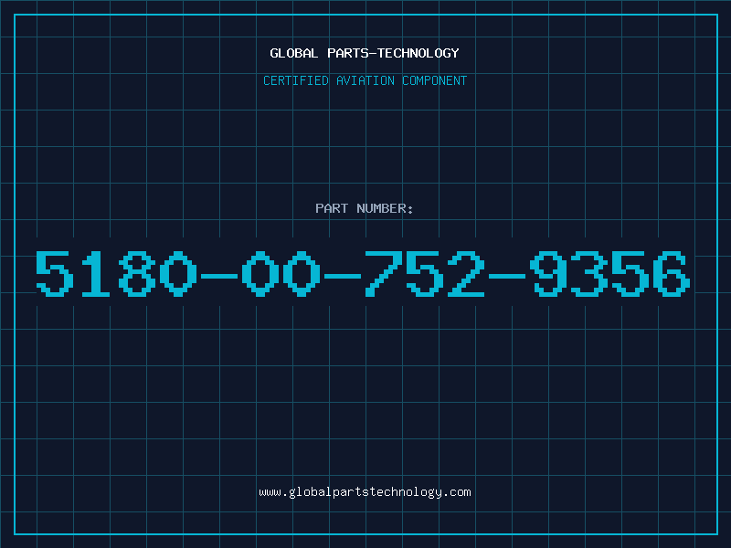 Aviation Part 5180-00-752-9356