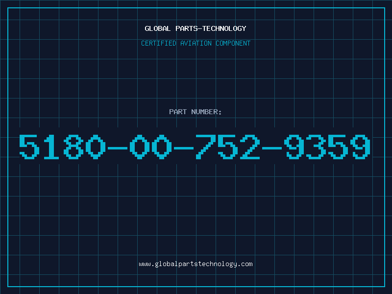 Aviation Part 5180-00-752-9359