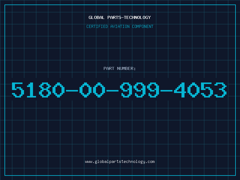 Aviation Part 5180-00-999-4053