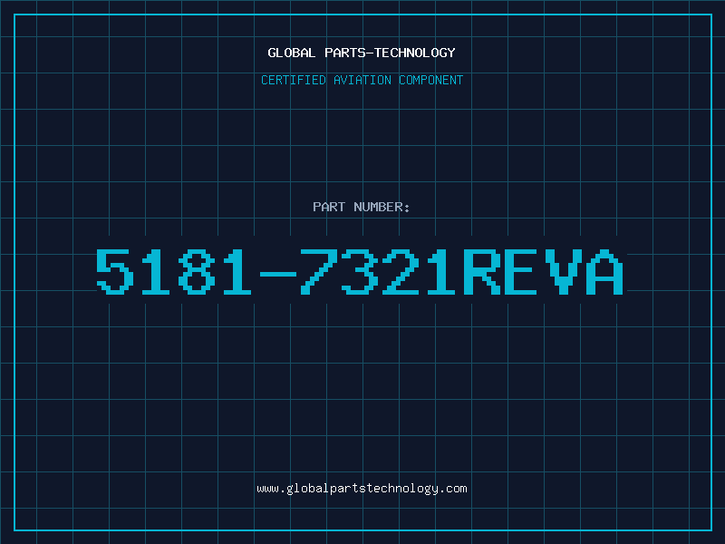 Aviation Part 5181-7321REVA
