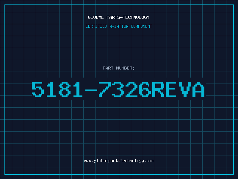 Aviation Part 5181-7326REVA